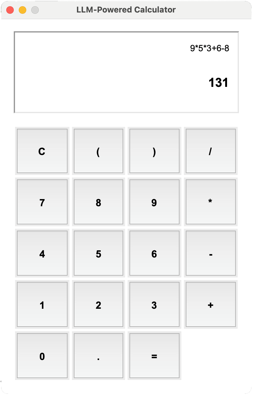 LLM Calculator Generator